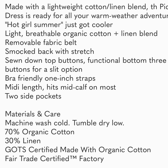 Pact Canopy Picnic Dress - Picture 5 of 8